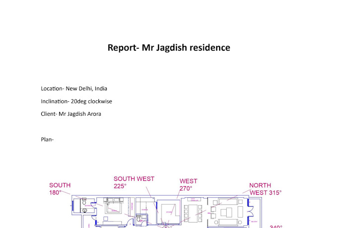 give you remedies as per vastu for existing floor plan